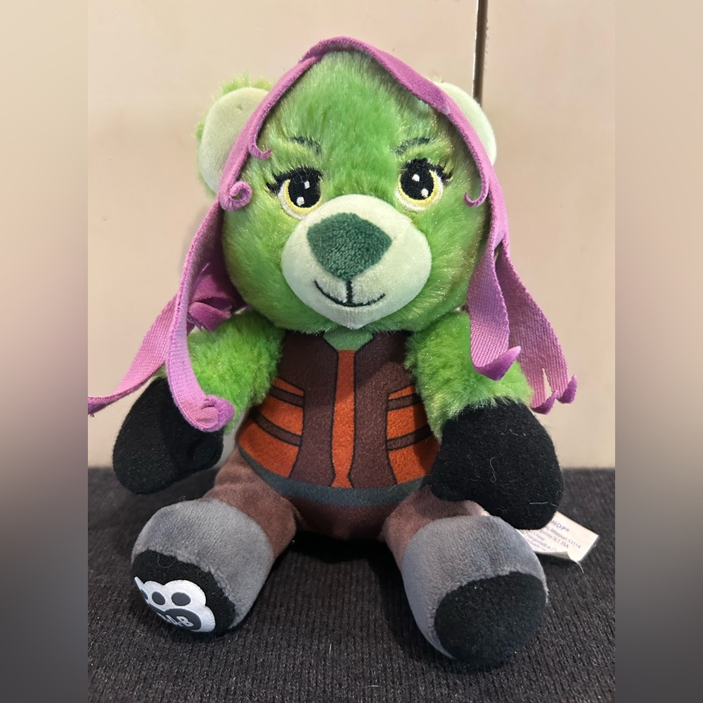 Small Build A Bear Gamora Marvel Guardians Of The Galaxy Plush Stuffed Animal